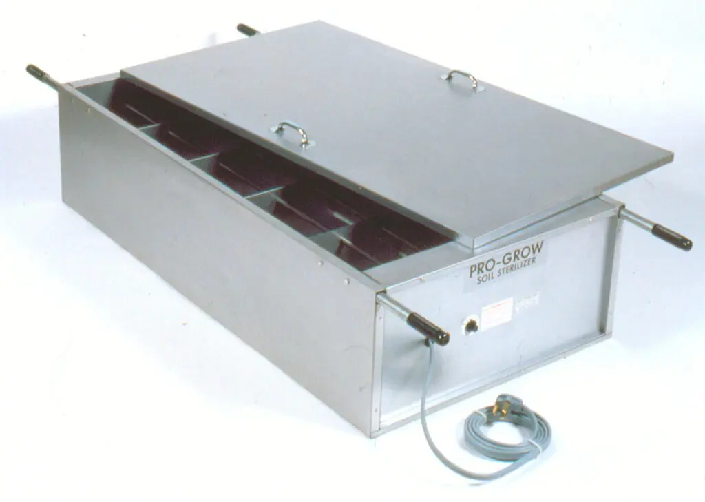 Electric Soil Sterilizer 1/2 Cu.Yd. / 240 V / Stainless Steel Durable